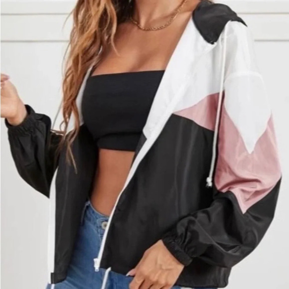 Angel Kiss Tops - Angel Kiss Windbreaker sz small